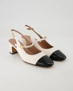 839 Slingpumps in Weiß