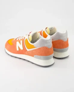 574 Sneaker in Orange