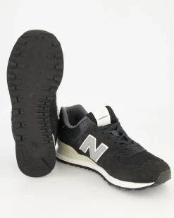 574 Sneaker in Schwarz