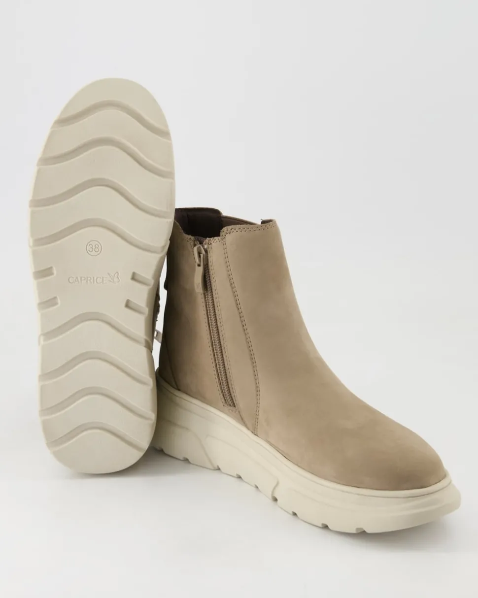 9-25414-43/334 Stiefeletten in Beige