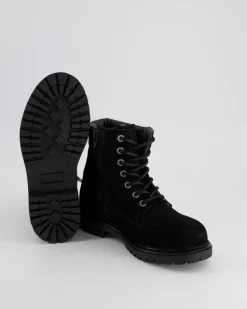 12846 Stiefeletten in Schwarz