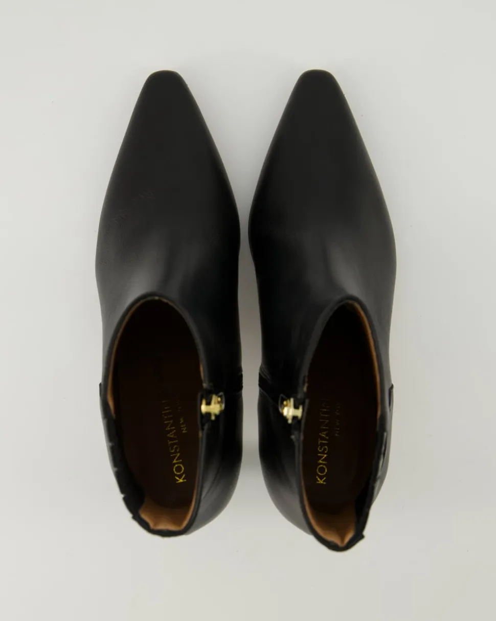 6028 Stiefeletten in Schwarz