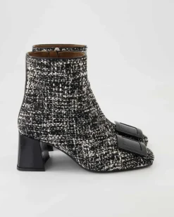 6572-104 Stiefeletten in Schwarz