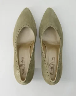 1207 Trachtenschuhe in Grün