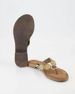 75.451 Zehentrenner in Beige