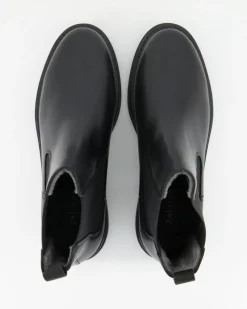 A8381-19 Chelsea Boots in Schwarz