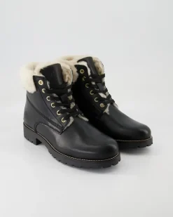 A5494-47 Schnürstiefel in Schwarz