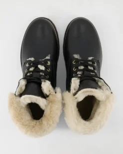 A5494-47 Schnürstiefel in Schwarz