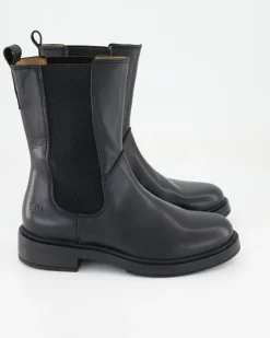 A8777-01 Stiefeletten in Schwarz