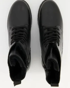 A8404-02 Stiefeletten in Schwarz