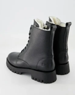A8398-23 Stiefeletten in Schwarz