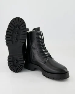 A8398-23 Stiefeletten in Schwarz