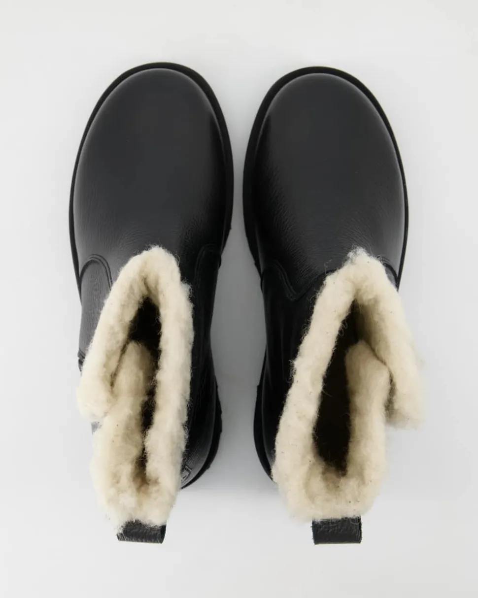 A8670-03 Stiefeletten in Schwarz