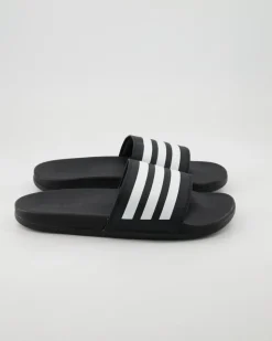 Adilette Comfort Badeschuhe in Schwarz