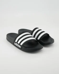 Adilette Shower K Badeschuhe in Schwarz