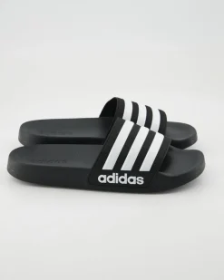 Adilette Shower K Badeschuhe in Schwarz