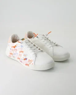 Alexa Love multicolor Sneaker in Weiß