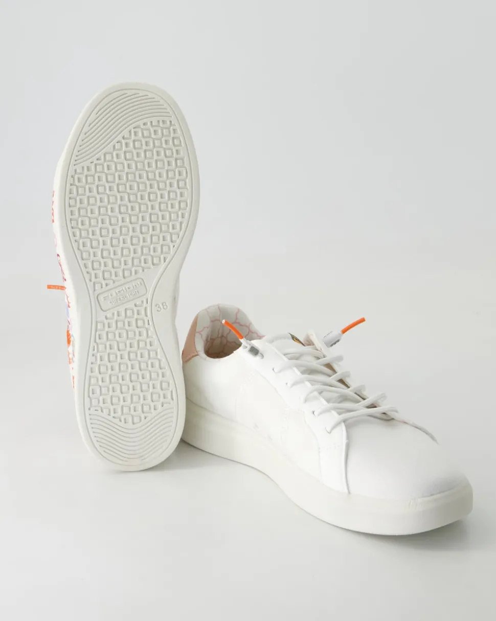 Alexa Love multicolor Sneaker in Weiß