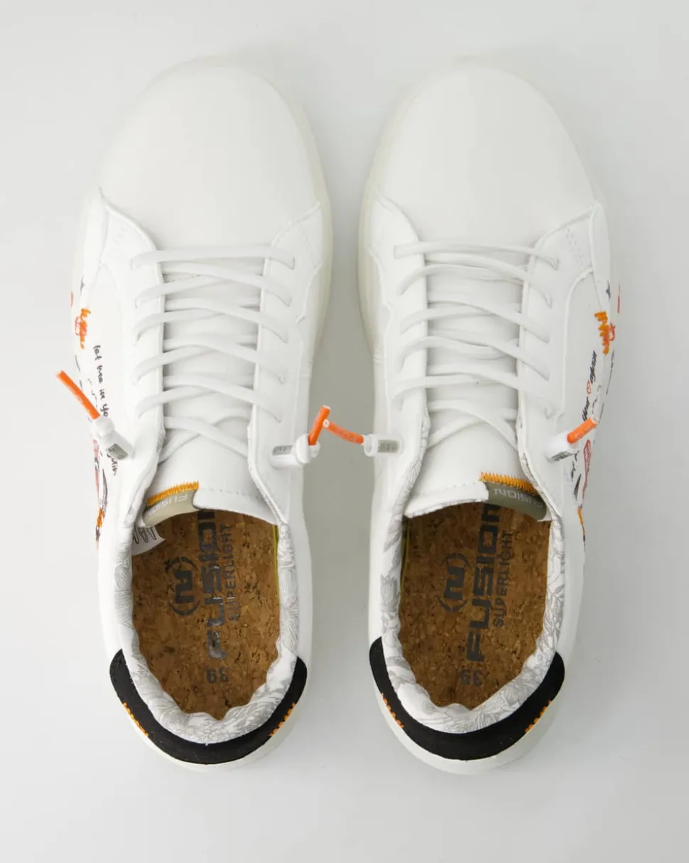 Alexa Love multicolor Sneaker in Weiß