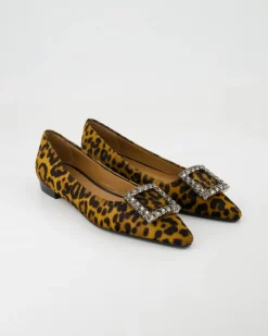 AMAIA Ballerinas in Braun