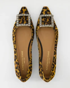 AMAIA Ballerinas in Braun