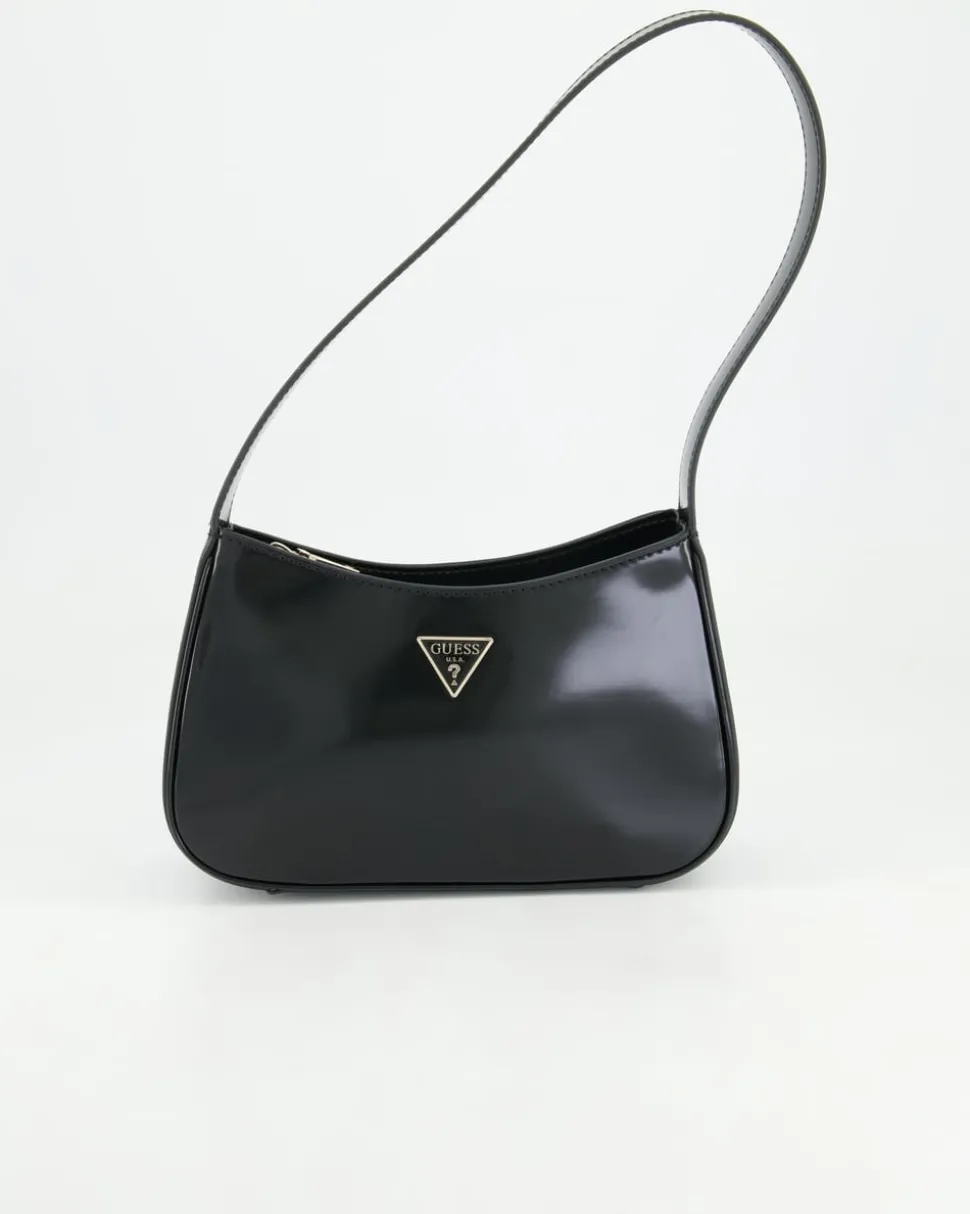 Arnela Top Zip Shoulder Bag Handtasche in Schwarz