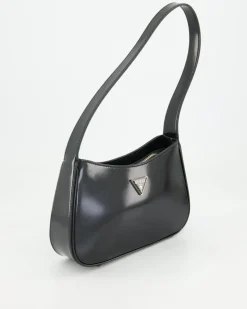 Arnela Top Zip Shoulder Bag Handtasche in Schwarz