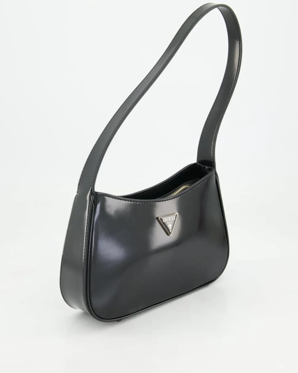 Arnela Top Zip Shoulder Bag Handtasche in Schwarz