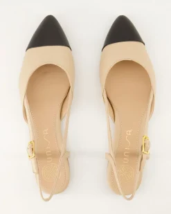 Asley Slingpumps in Beige