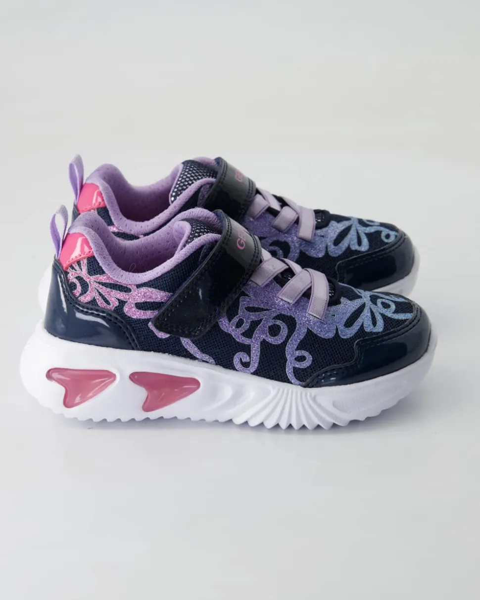 Assister Girl Sneaker in Blau