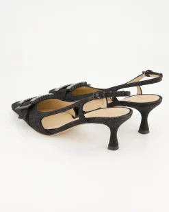 Atena Slingpumps in Schwarz