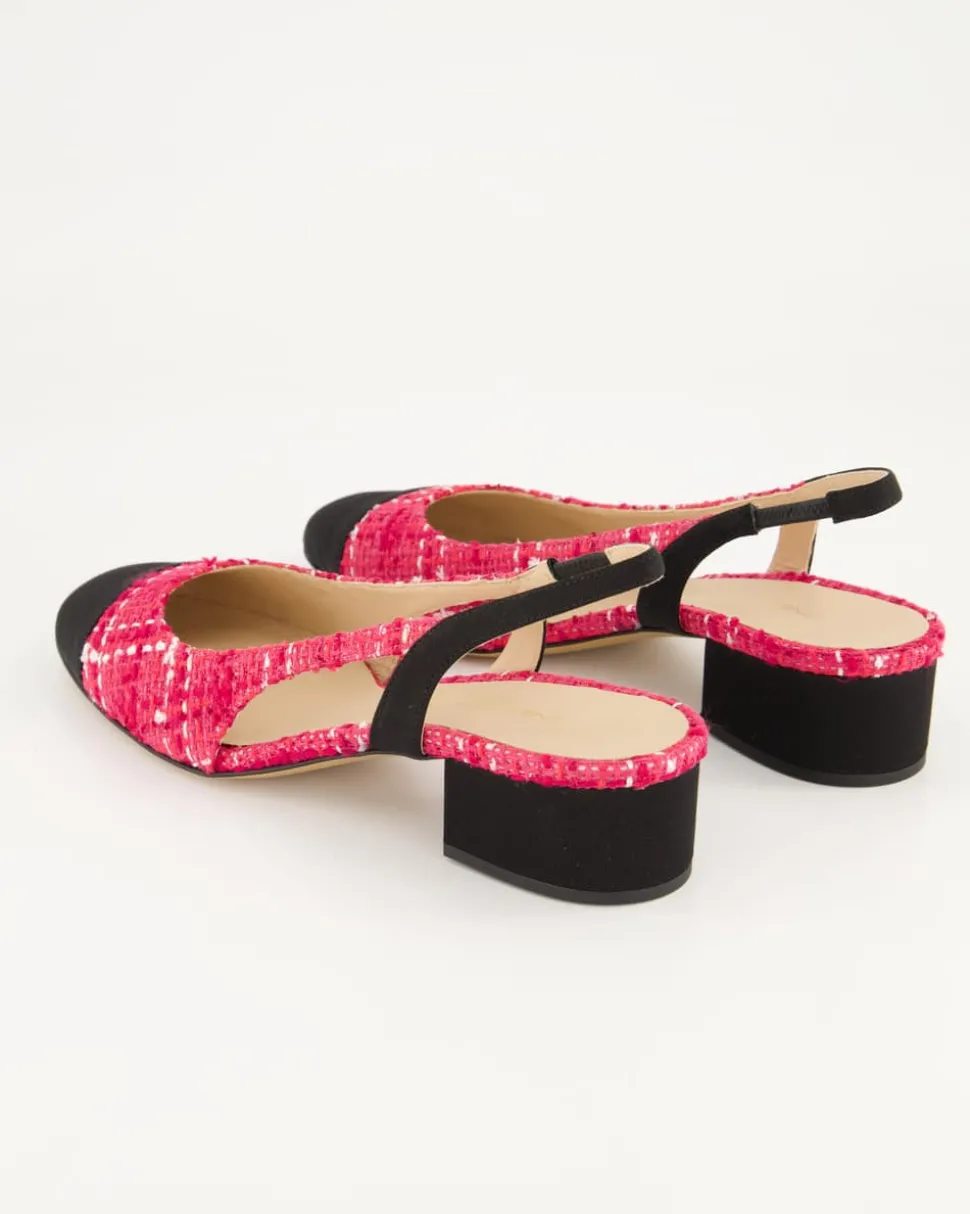 Aurelia Slingpumps in Pink