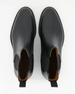 B330-38 Chelsea Boots in Schwarz