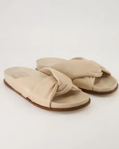 B412 Pantoletten in Beige