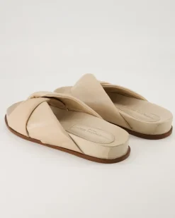 B412 Pantoletten in Beige