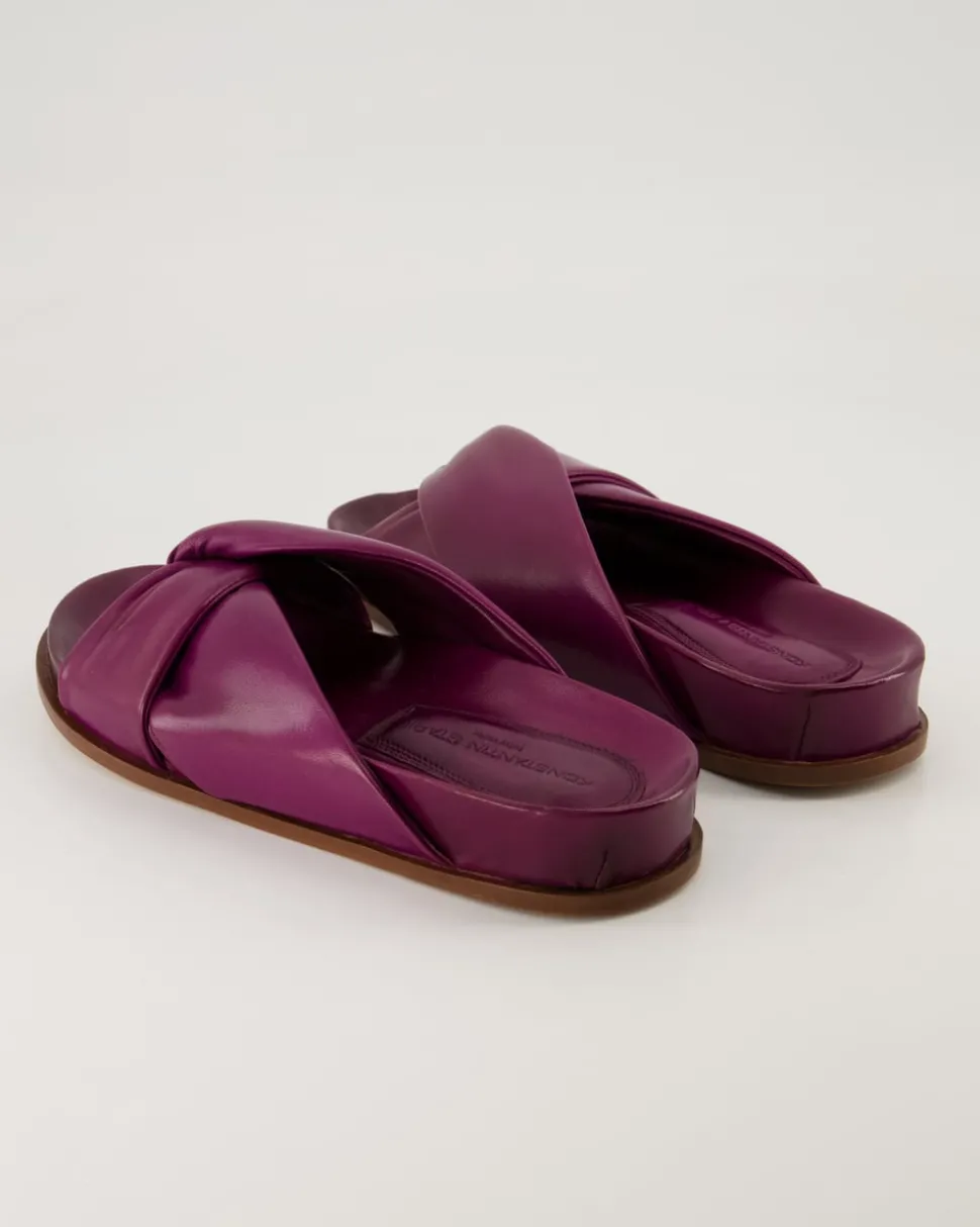 B412 Pantoletten in Lila