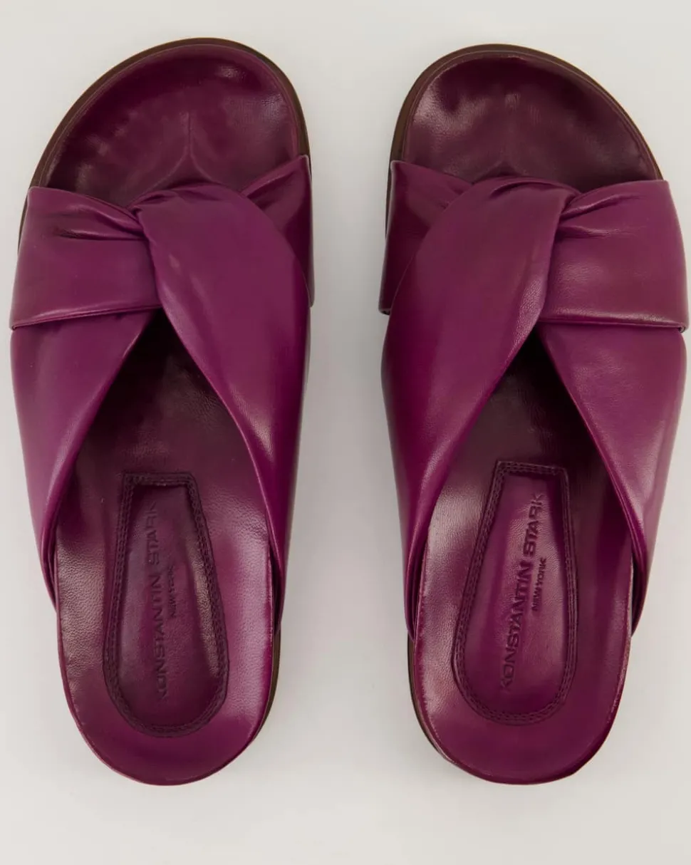 B412 Pantoletten in Lila