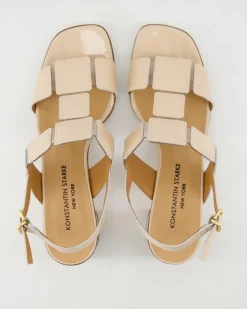 B604 Sandalen in Beige