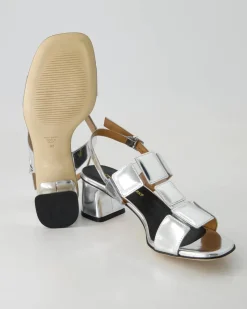 B604 Sandalen in Silber