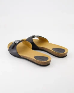 Bahama Pantoletten in Schwarz