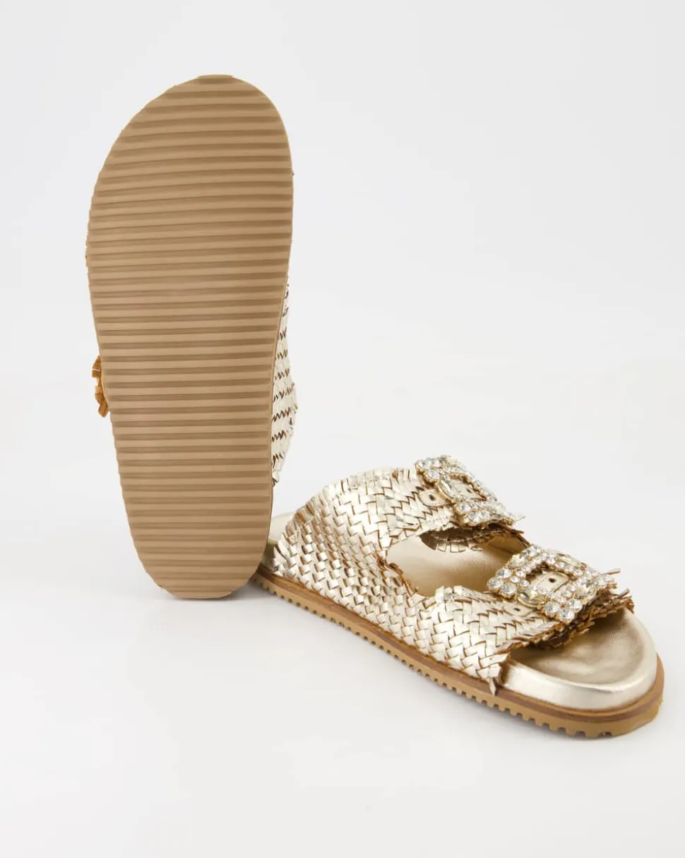 5476B27111B2 Pantoletten in Gold