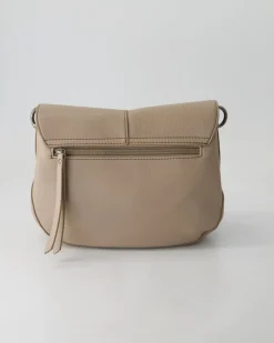 Bestie Saddle Handtasche in Beige