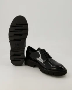 B038M Schnürschuhe in Schwarz