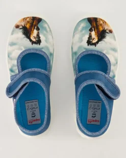 Bonny Hausschuhe in Blau