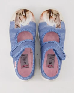 Bonny Hausschuhe in Blau