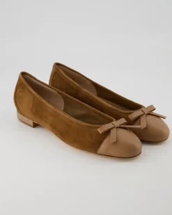 Bunny Ballerinas in Braun