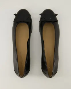 Bunny Ballerinas in Schwarz