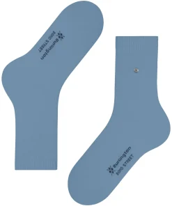 Burlington Bond Street Socken in Blau