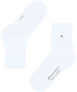 Burlington Fleet Street Socken in Weiß