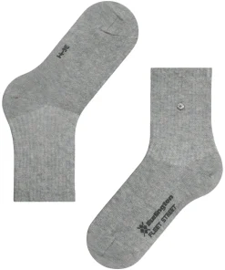 Burlington Fleet Street Socken in Grau